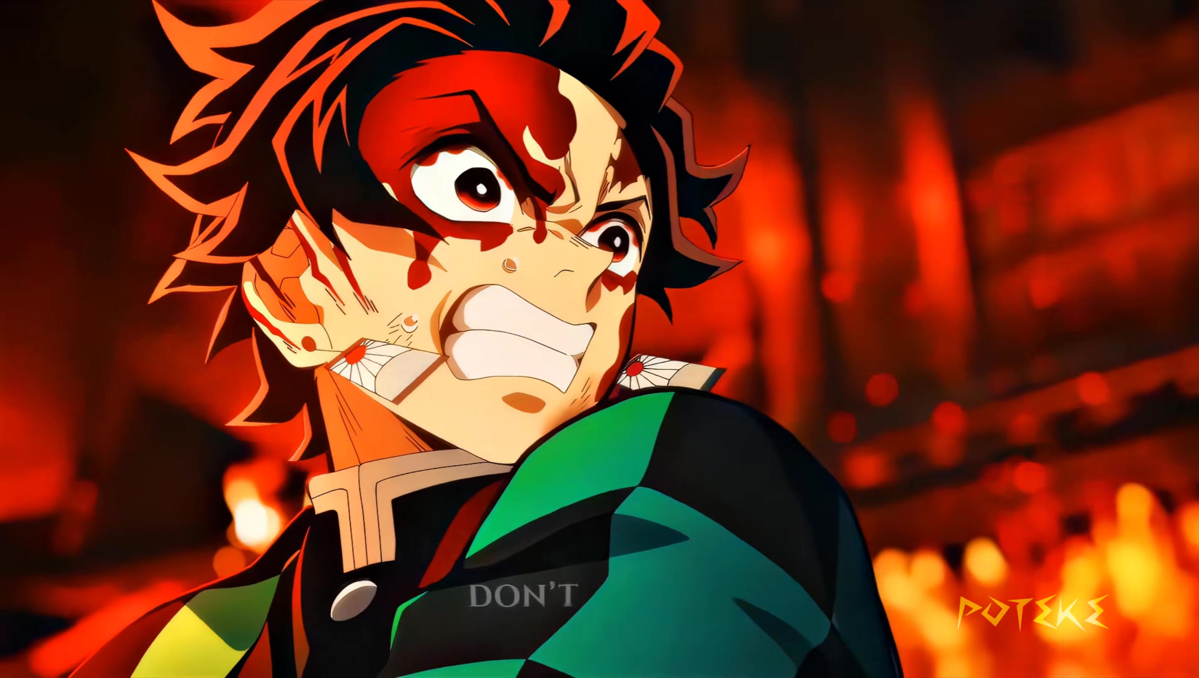 Tengen VS Gyutaro Wake Up AMV